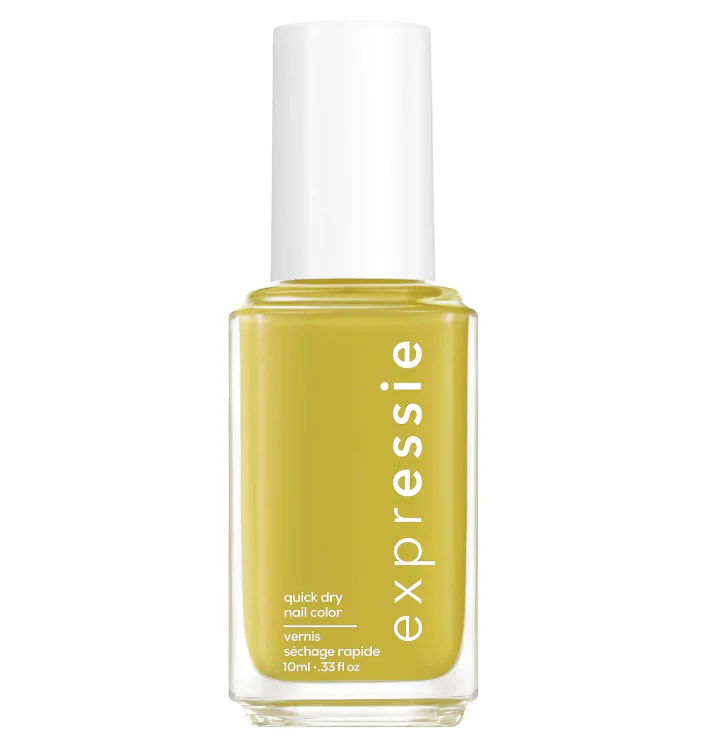 Essie Quick Drying Nail Polish Expressie No. 300 Taxi Hop Yellow Vegan Formula 10 ml