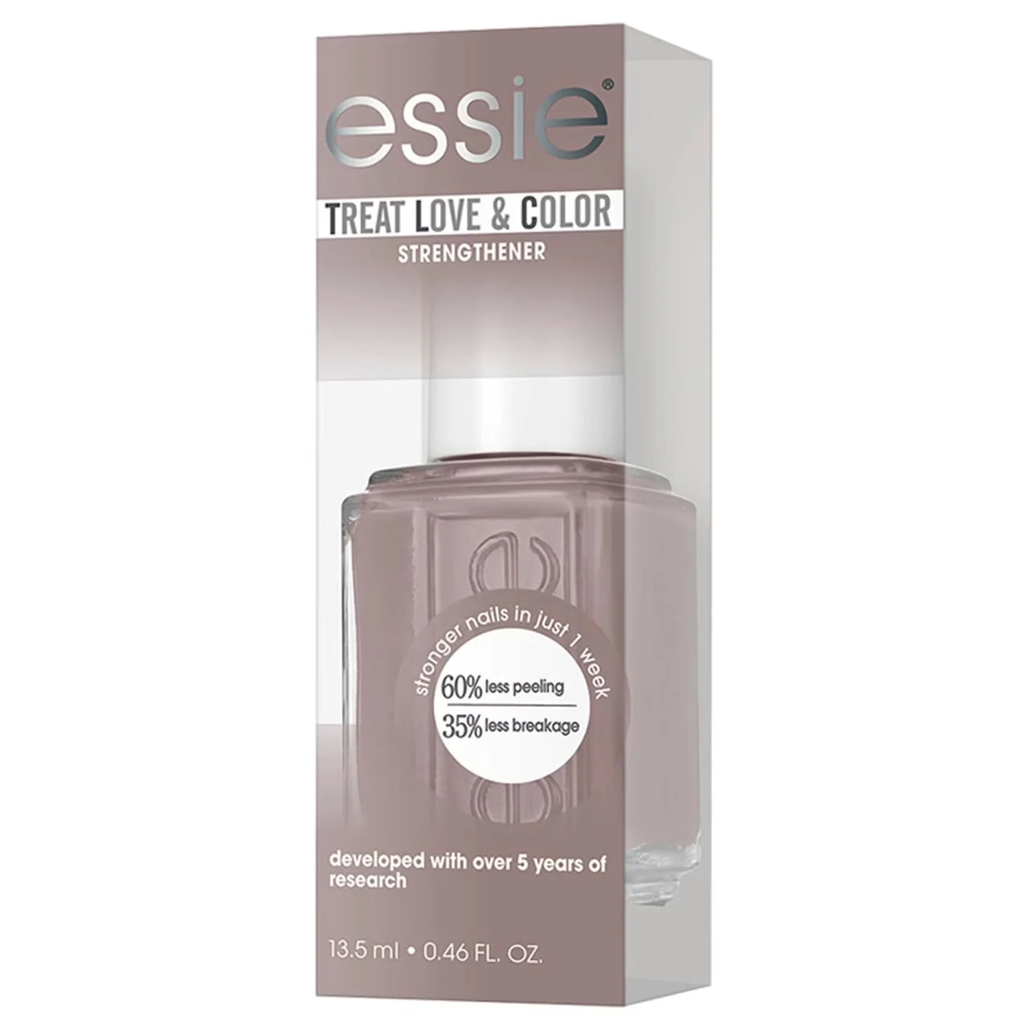 Essie Treat Love & Color Strengthener Nail Lacquer 90 On The Mauve - Image 2