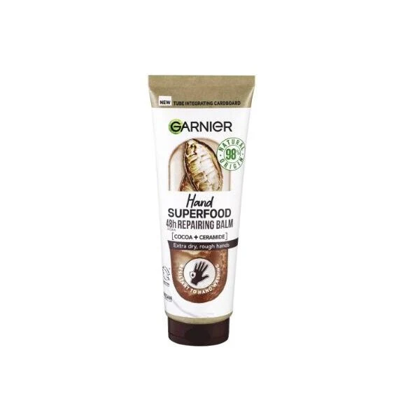 Garnier Hand Superfood 48HR Repairing Balm Cocoa And Ceramide 75ml