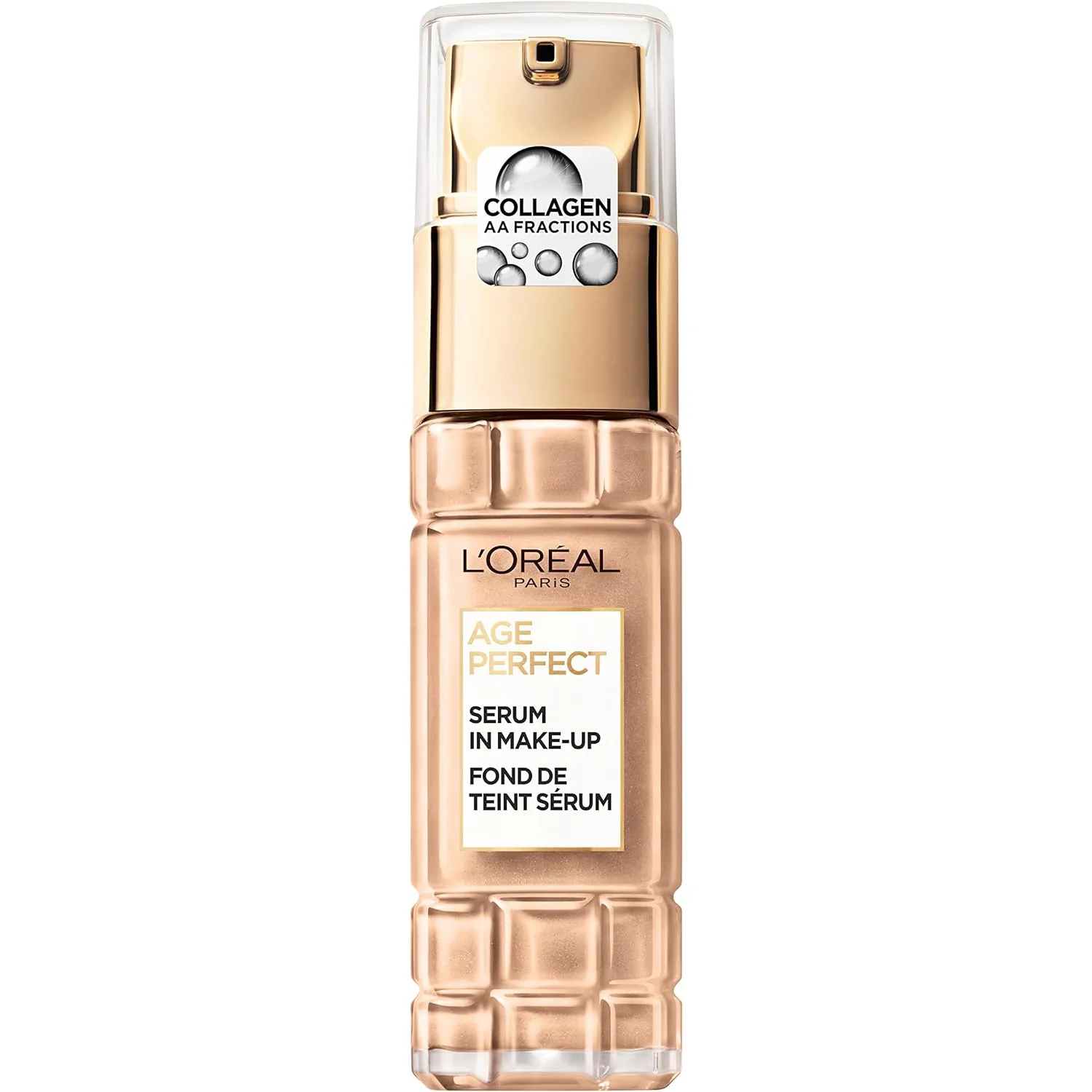 L'Oreal Paris Age Perfect Collagen Serum Foundation 180 Golden Beige