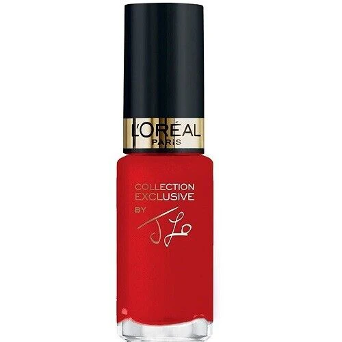 L'Oreal Paris Color Riche Nail Polish CP11 JLO's Pure Red