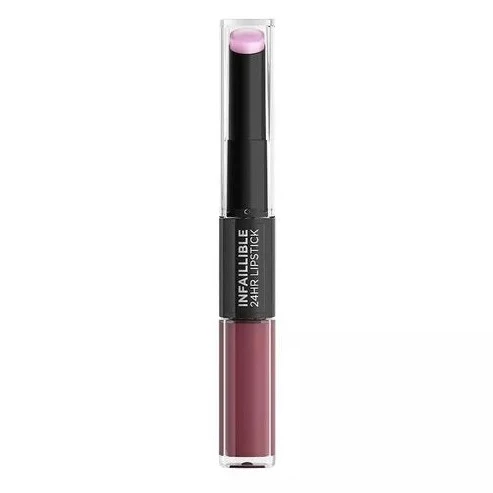 L'Oreal Infaillible 24HR Duo Lipstick 209 Violet Parfait