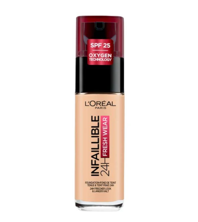 L'Oreal Infaillible 24HR Fresh Wear Foundation 180 Rose Sand