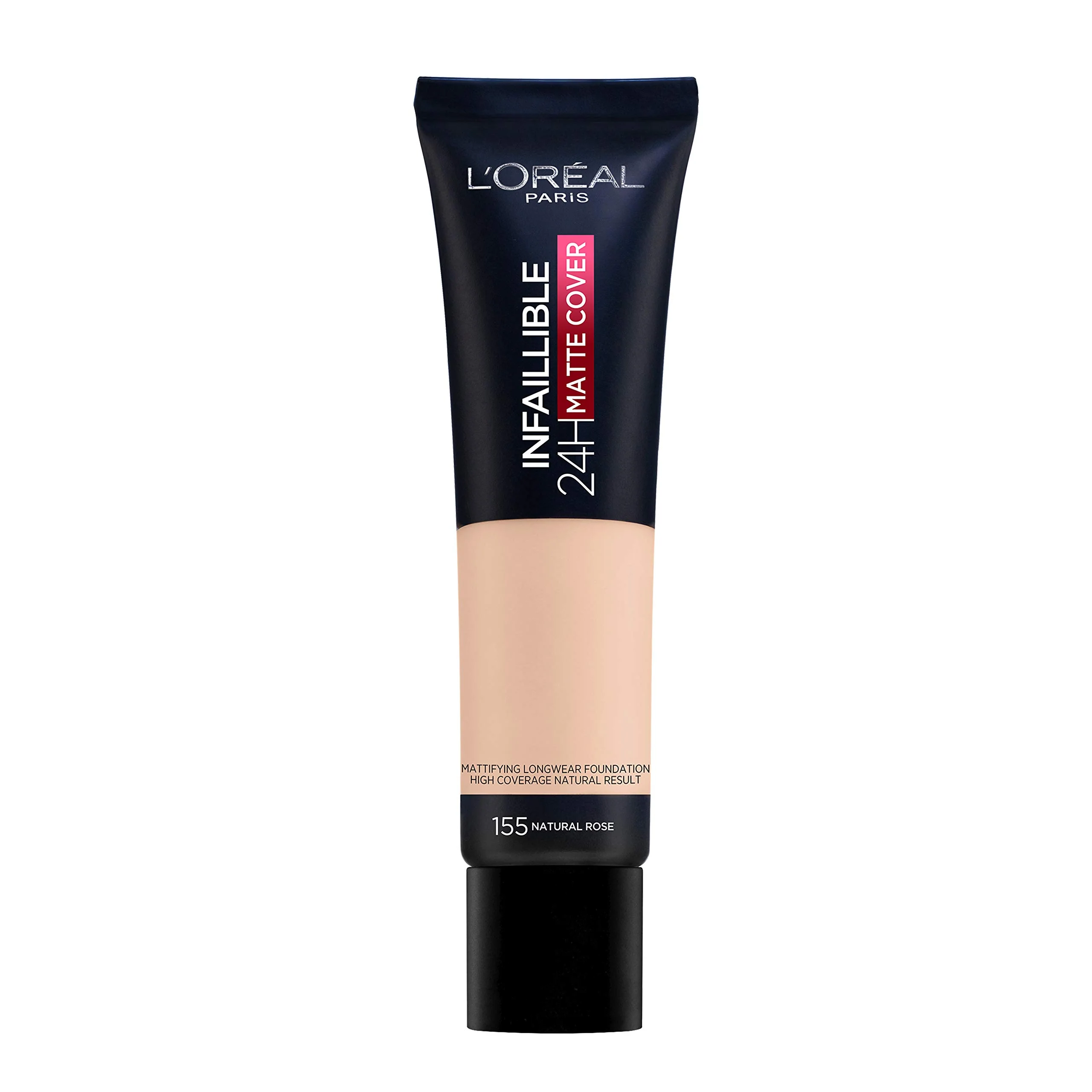 L'Oreal Paris Infaillible 24HR Matte Cover Foundation 155 Natural Rose