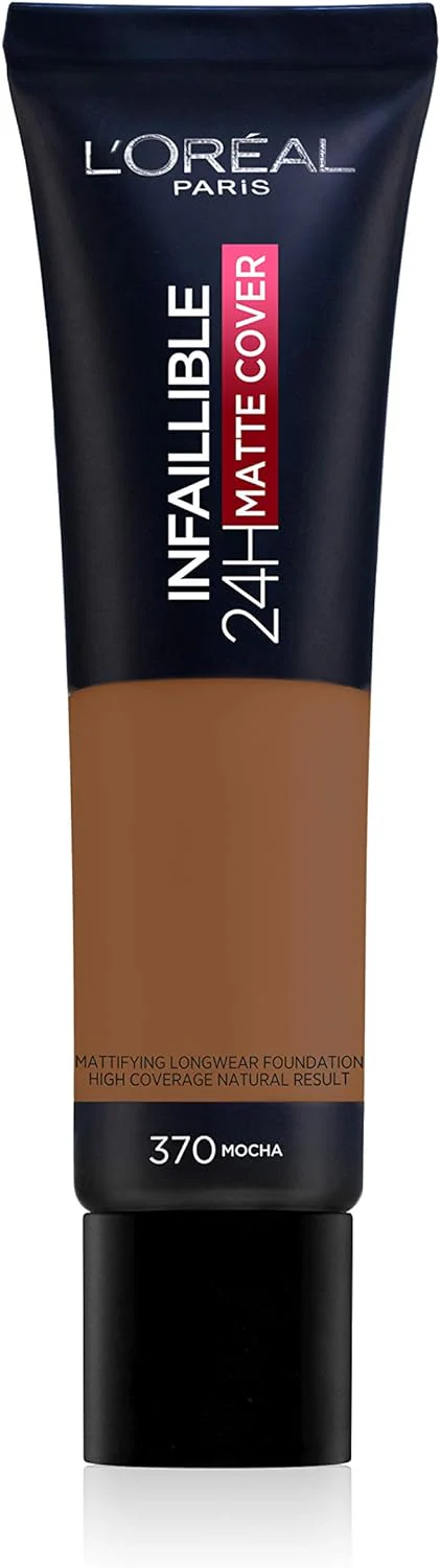 L'Oreal Paris Infaillible 24HR Matte Cover Foundation 370 Moka