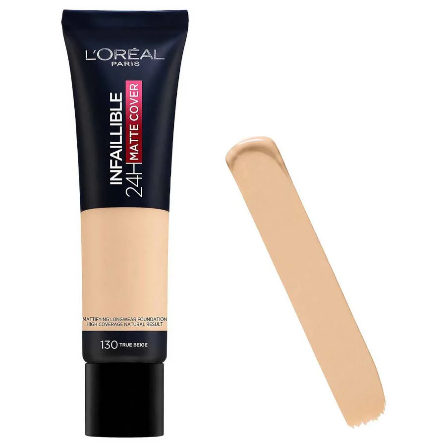 L'Oreal Paris Infallible 24HR Matte Cover Foundation 130 True Beige