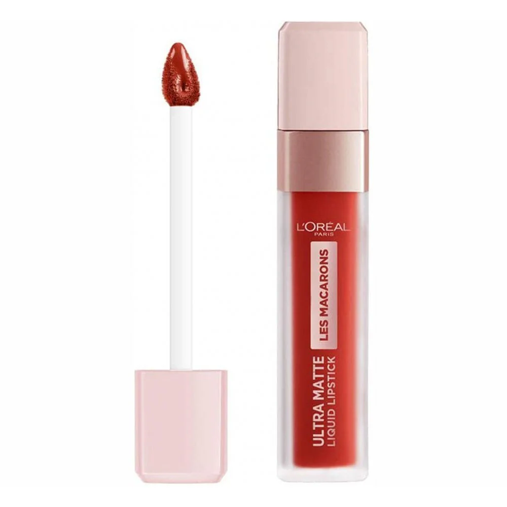 L'Oreal Paris Les Macarons Ultra Matte Liquid Lipstick 828 Framboise Frenzy