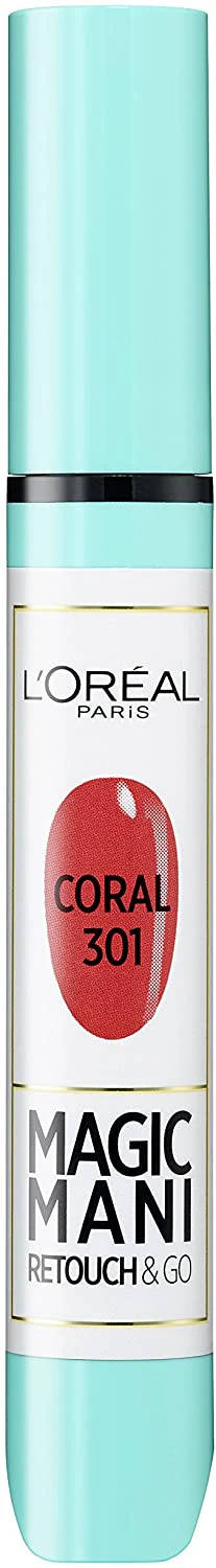 L'Oreal Paris Magic Mani Retouch & Go Nail Pen 301 Coral