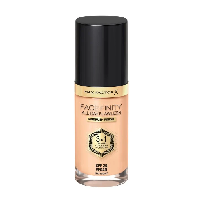 Max Factor Facefinity All Day Flawless 3 in 1 Foundation N42 Ivory