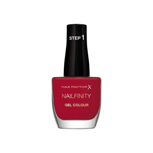 Max Factor Nailfinity Gel Colour Nail Polish 310 Red Carpet Ready