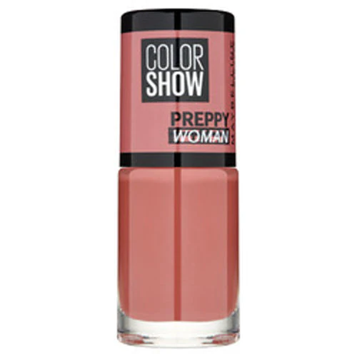 Maybelline Color Show Preppy Woman Nail Polish 470 Runway Rose