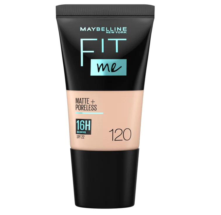 Maybelline Fit Me 16H Foundation Matte & Poreless SPF22 120 Classic Ivory 18ml