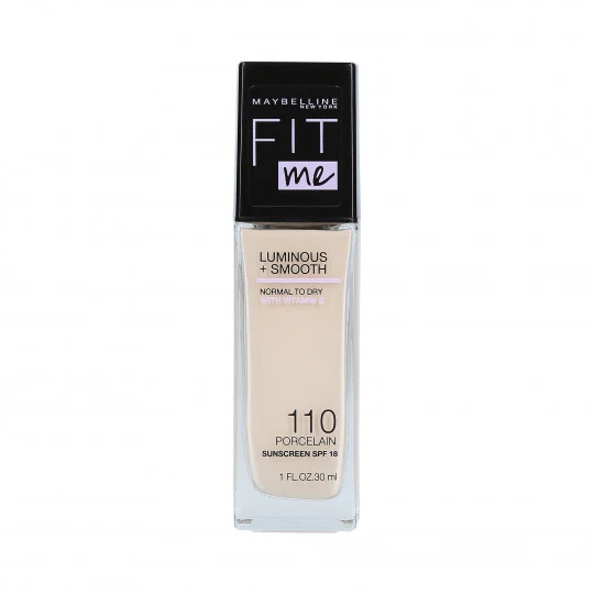 Maybelline Fit Me Luminous + Smooth Liquid Foundation 110 Porcelain