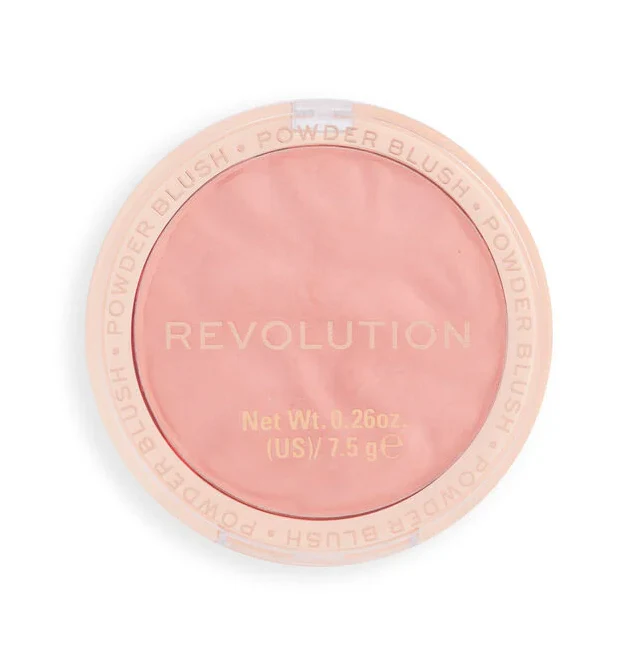 Revolution Blusher Reloaded Powder Blush Peaches And Cream