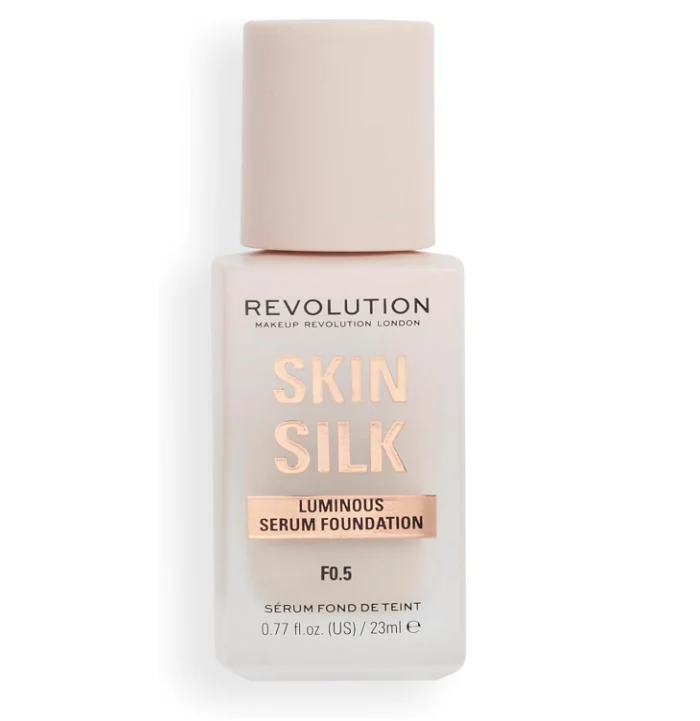 Revolution Skin Silk Luminous Serum Foundation F0.5