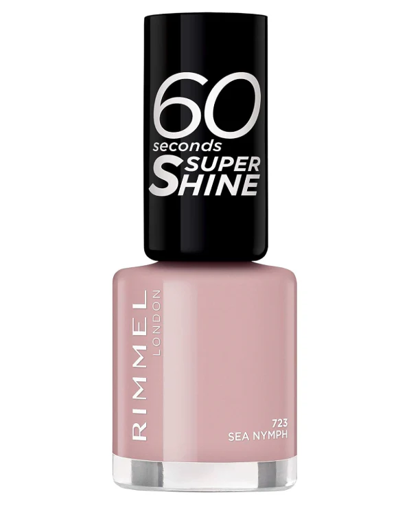 Rimmel 60 Seconds Super Shine Nail Polish 723 Sea Nymph