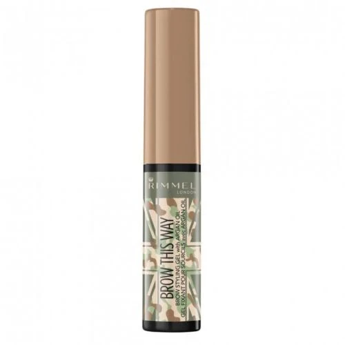 Rimmel Brow This Way Styling Gel With Argan Oil Camo Collection Blonde