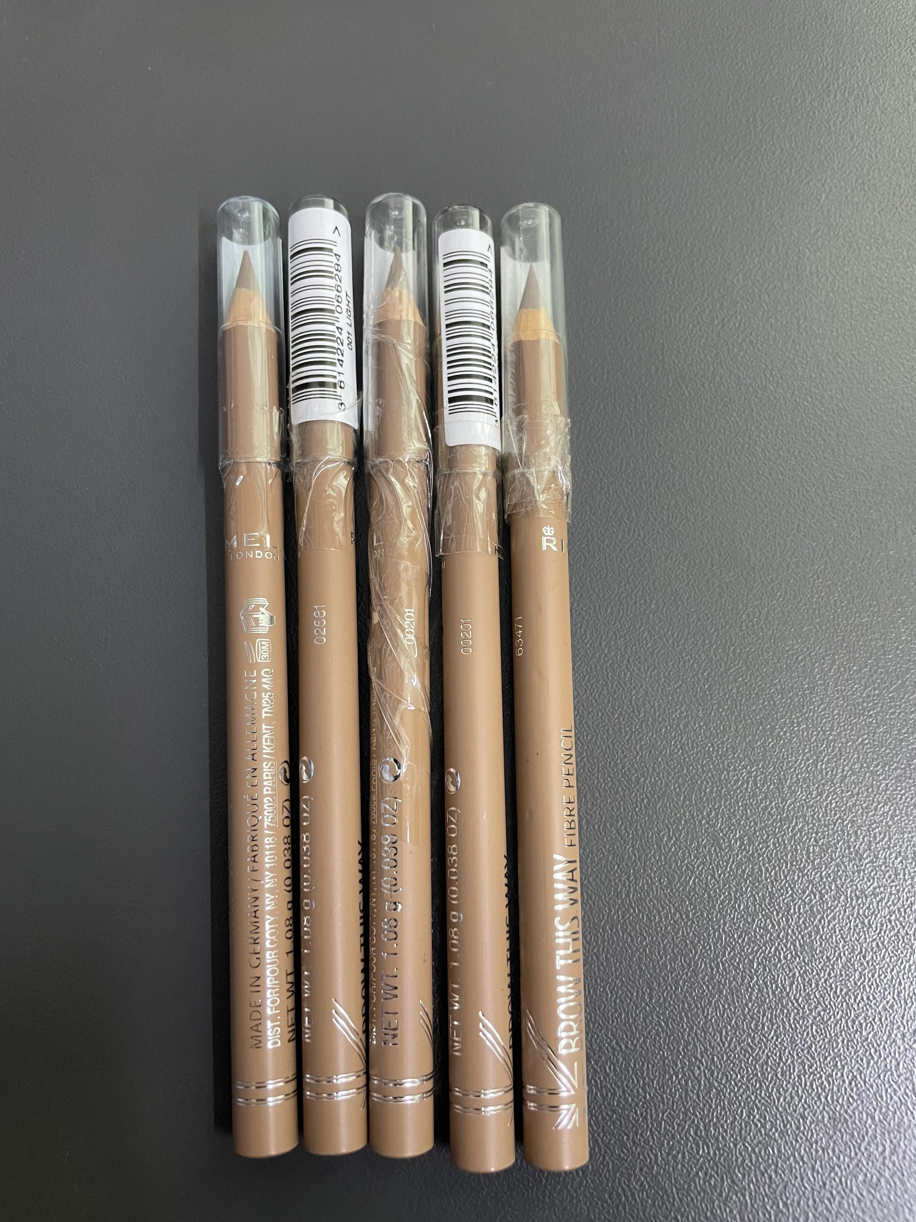 Rimmel London Brow This Way Fibre Pencil 001 Light *See Description*