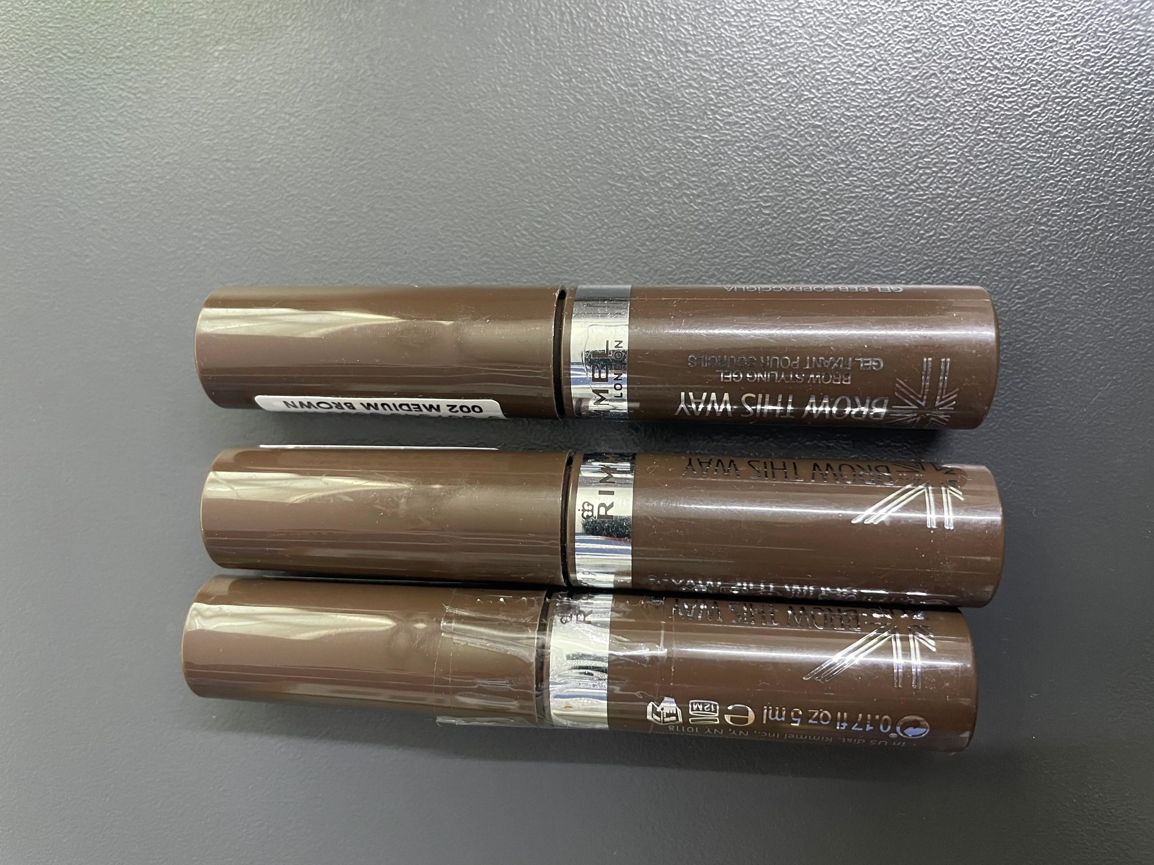 Rimmel London Brow This Way Styling Eyebrow Gel Mixed Shades *See Description* - Image 2