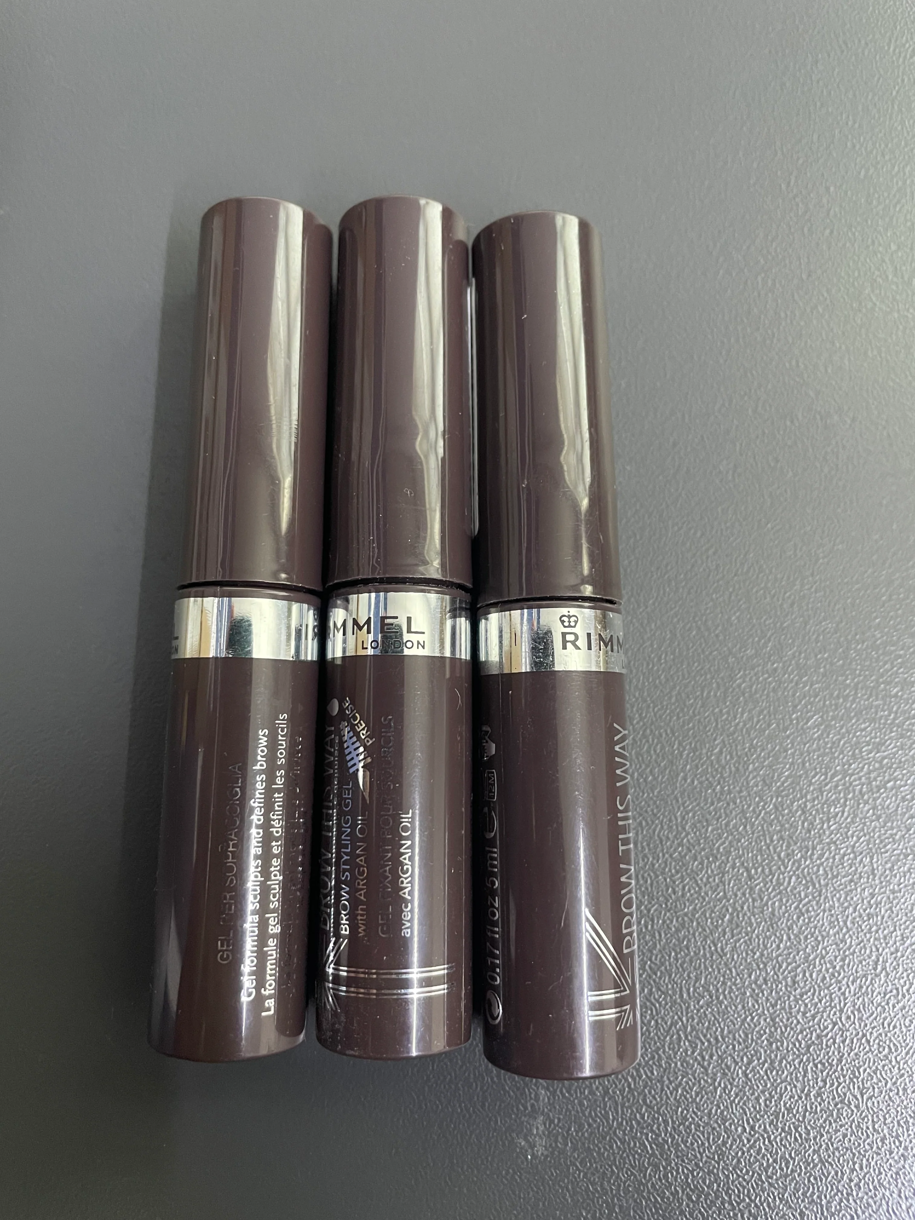 Rimmel London Brow This Way Styling Eyebrow Gel Mixed Shades *See Description* - Image 3