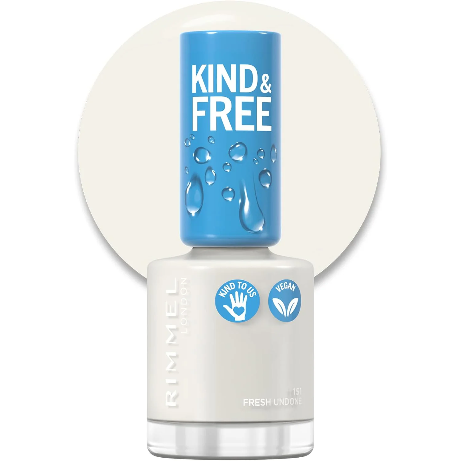 Rimmel London Kind & Free Nail Polish 151 Fresh Undone