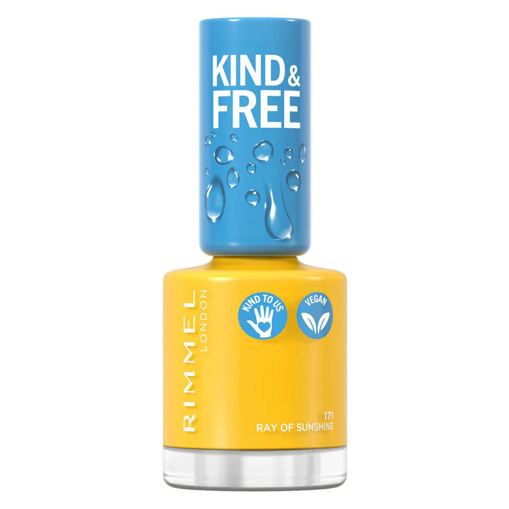 Rimmel London Kind & Free Nail Polish 171 Ray Of Sunshine