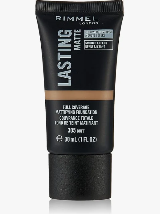 Rimmel London Lasting Matte Foundation 305 Buff