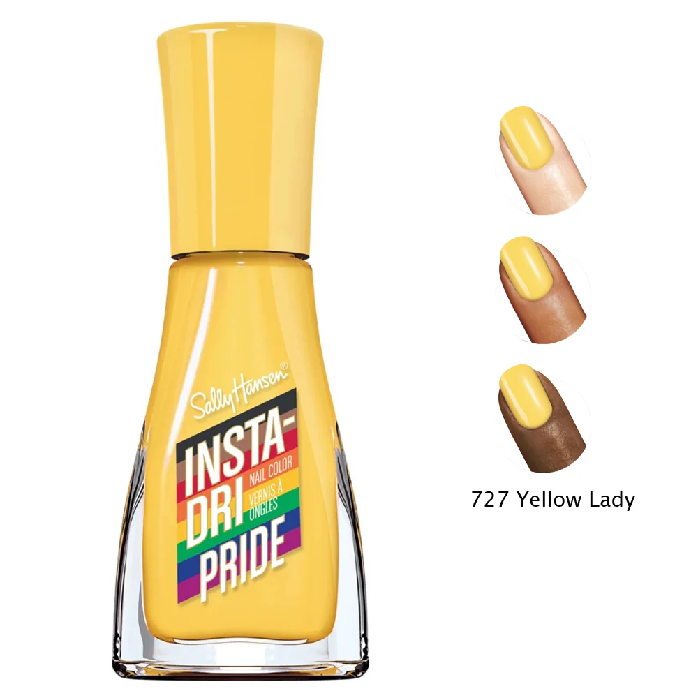 Sally Hansen Insta-Dri Pride Nail Colour Nail Polish 727 Yellow Lady
